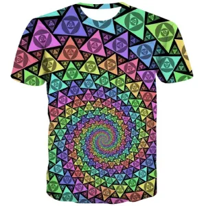 Abstract T shirts Men