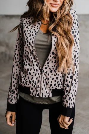 Ampersand Avenue Essential Bomber - Dusty Cheetah