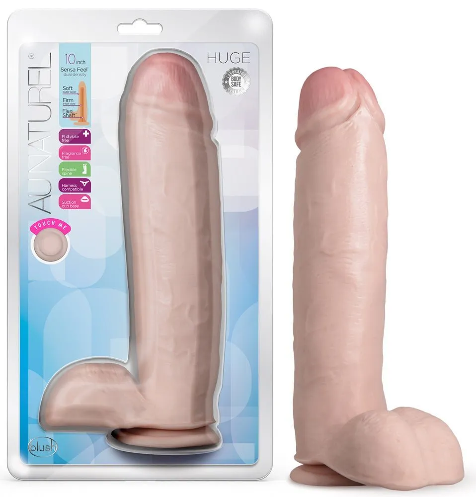 Au Naturel - Huge - 10 Inch Dildo