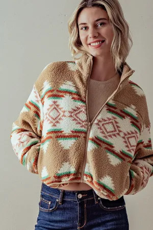 Aztec Sherpa Jacket