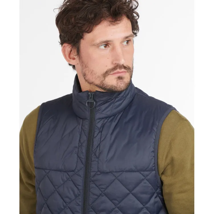 Barbour Mitchell Quilted Gilet - Navy