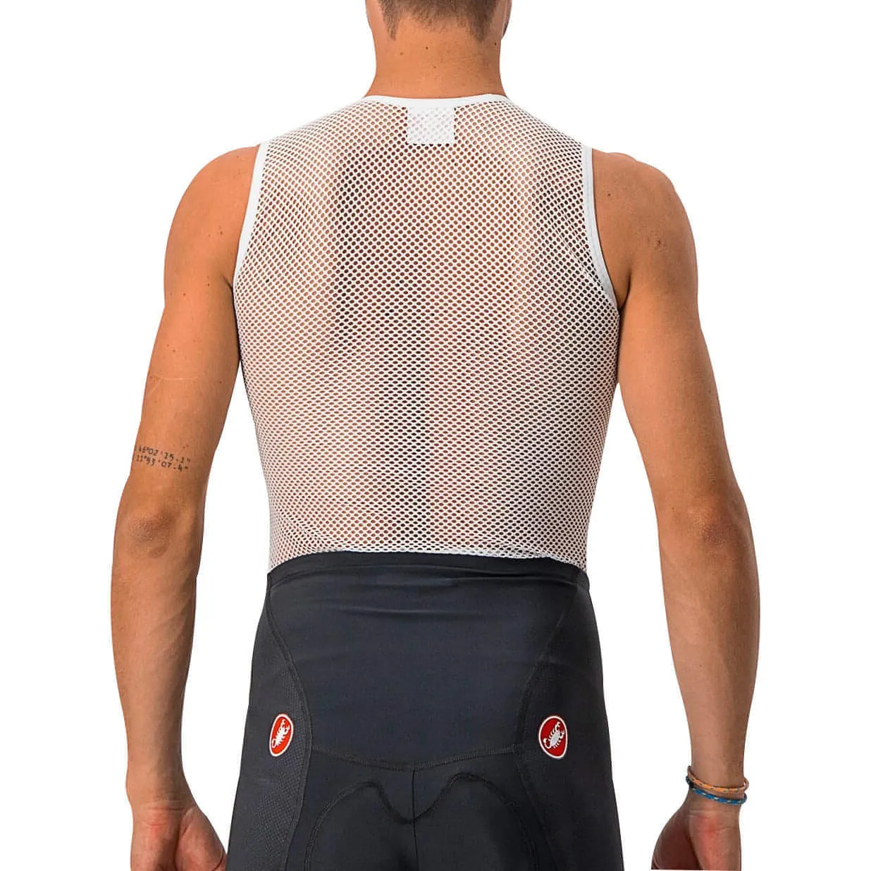 Castelli Core Mesh 3 Sleeveless Mens Cycling Base Layer - White