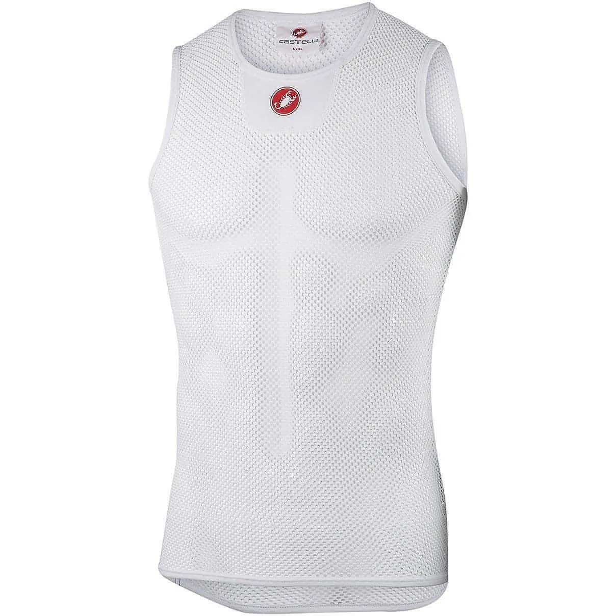 Castelli Core Mesh 3 Sleeveless Mens Cycling Base Layer - White