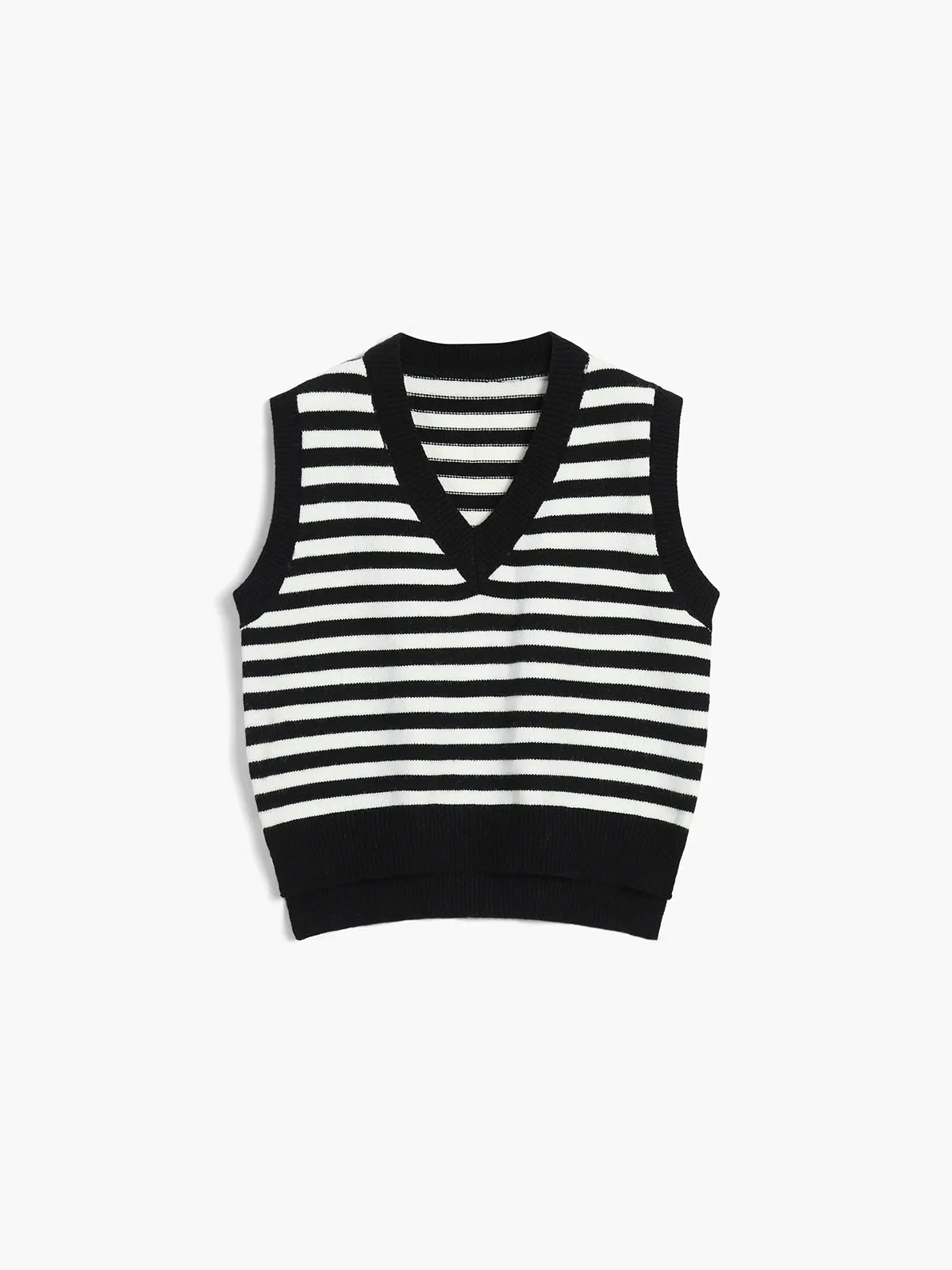 Essential Stripe Sweater Vest