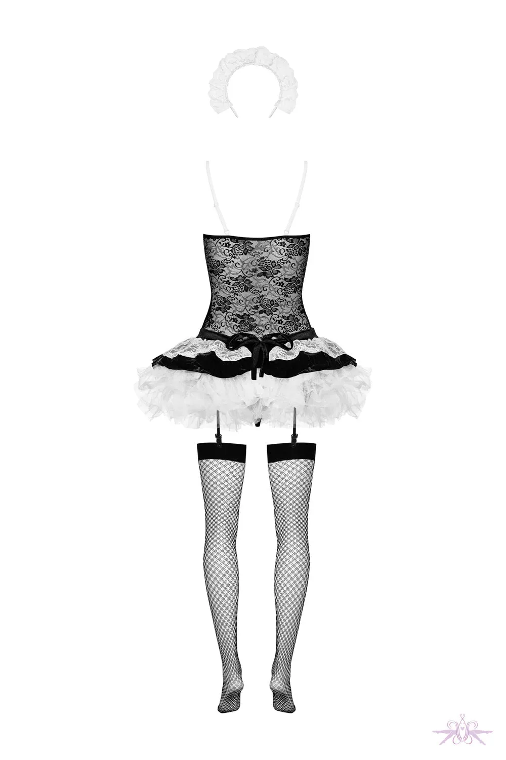 Five Piece French Maid Costume