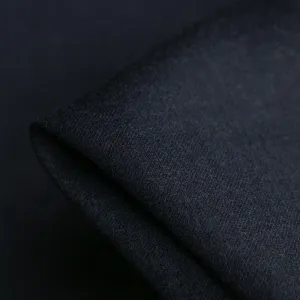 Flannel Navy Wool Suiting