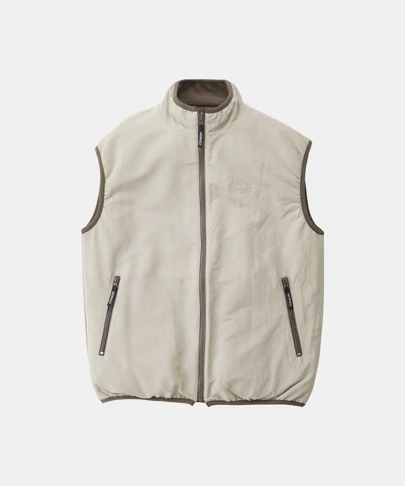 Gramicci - Reversible Fleece Vest - Taupe