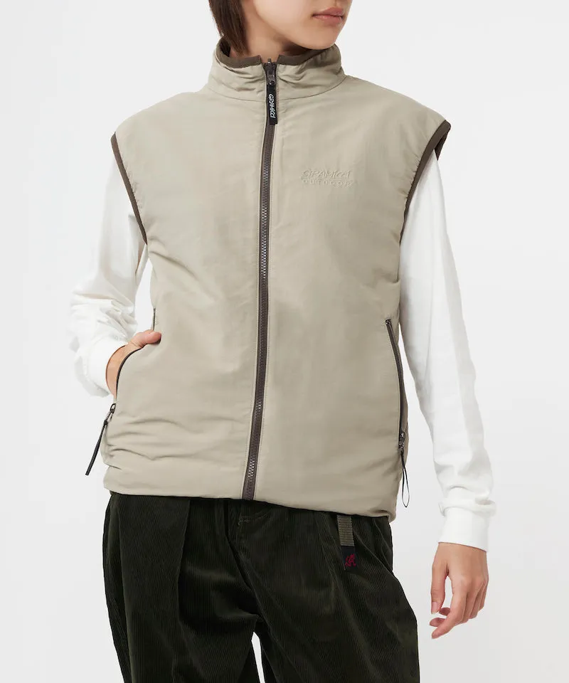 Gramicci - Reversible Fleece Vest - Taupe