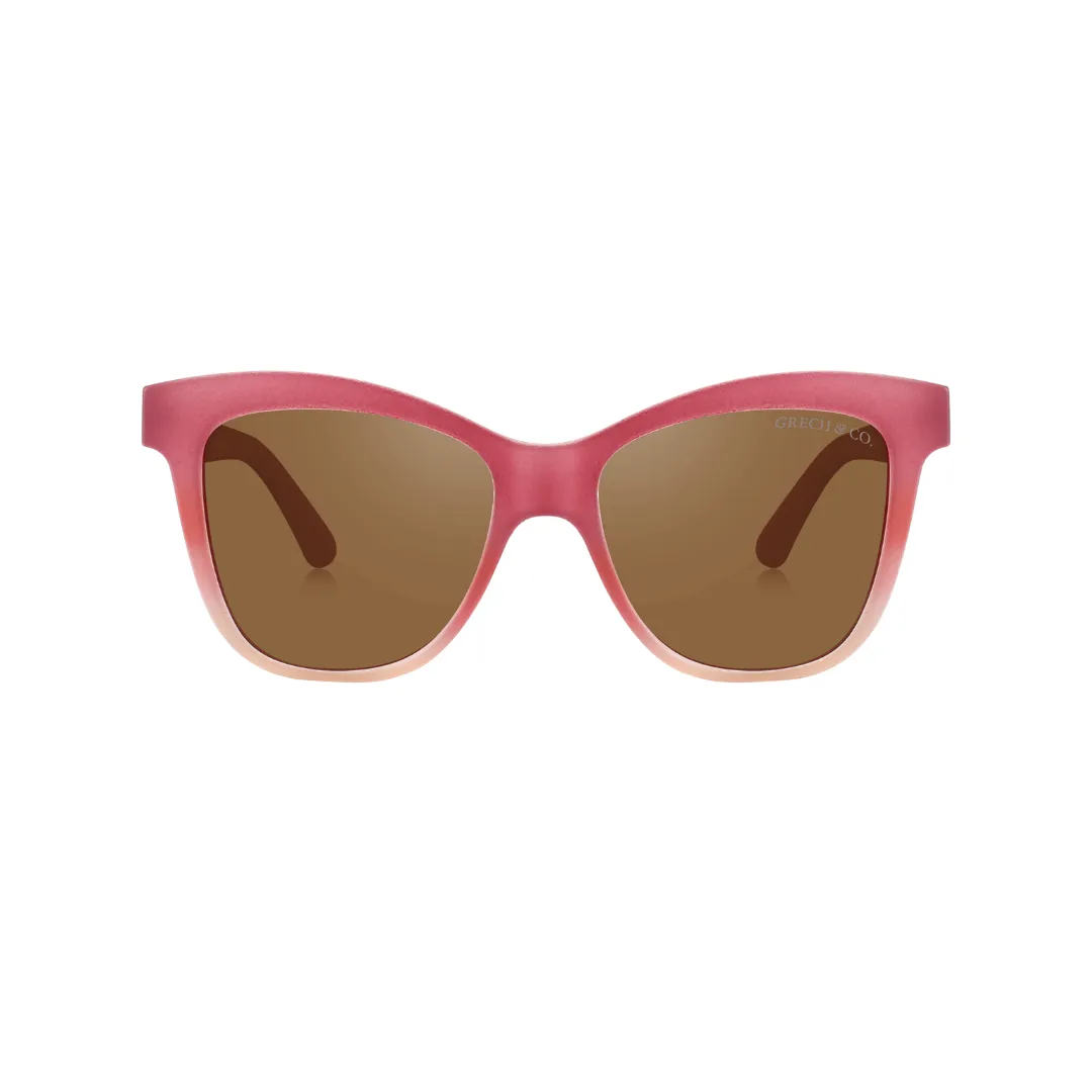 ICONIC WAYFARER : SEMI-BENDABLE & POLARIZED SUNGLASSES | HEATHER ROSE OMBRE