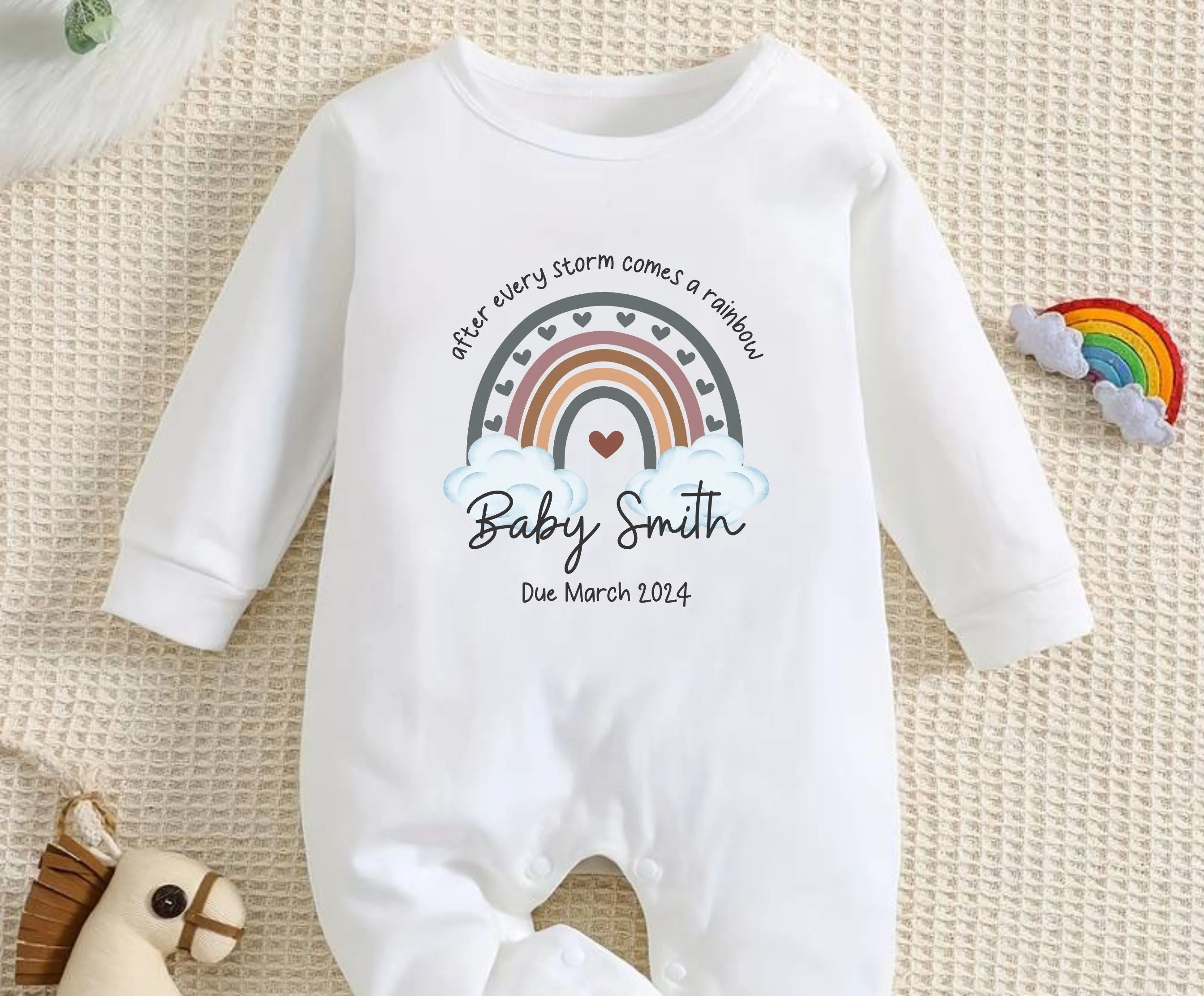 IVF - Personalised after every storm Baby Vest