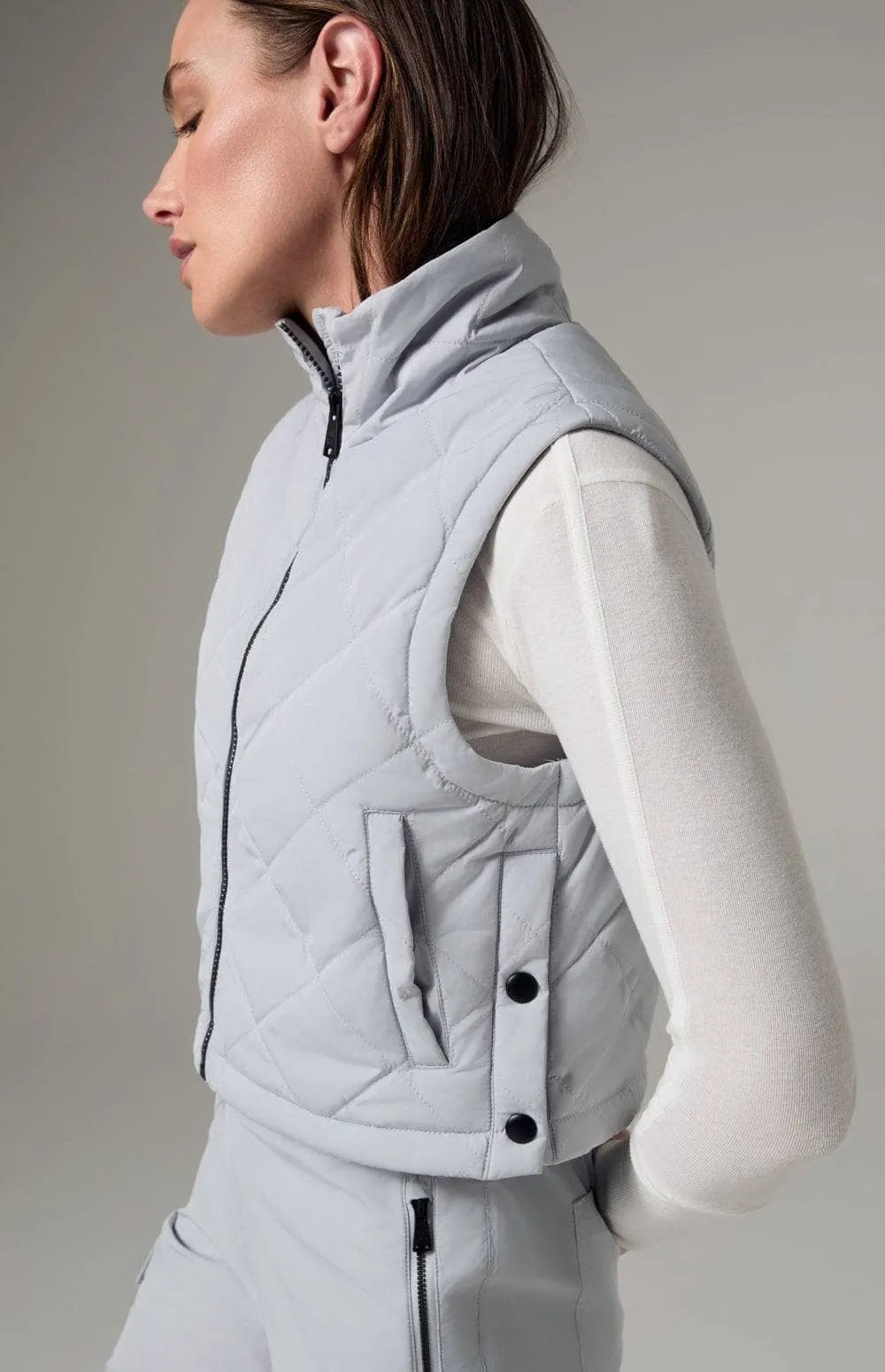 Lucern Vest | Silver