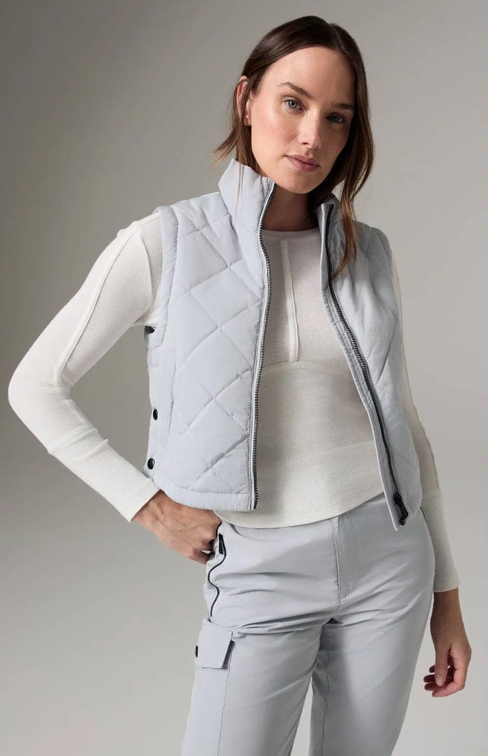 Lucern Vest | Silver