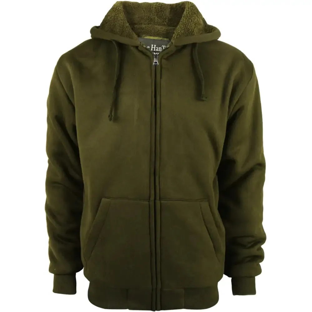 Men's Heavyweight Sherpa Lined Hoodie