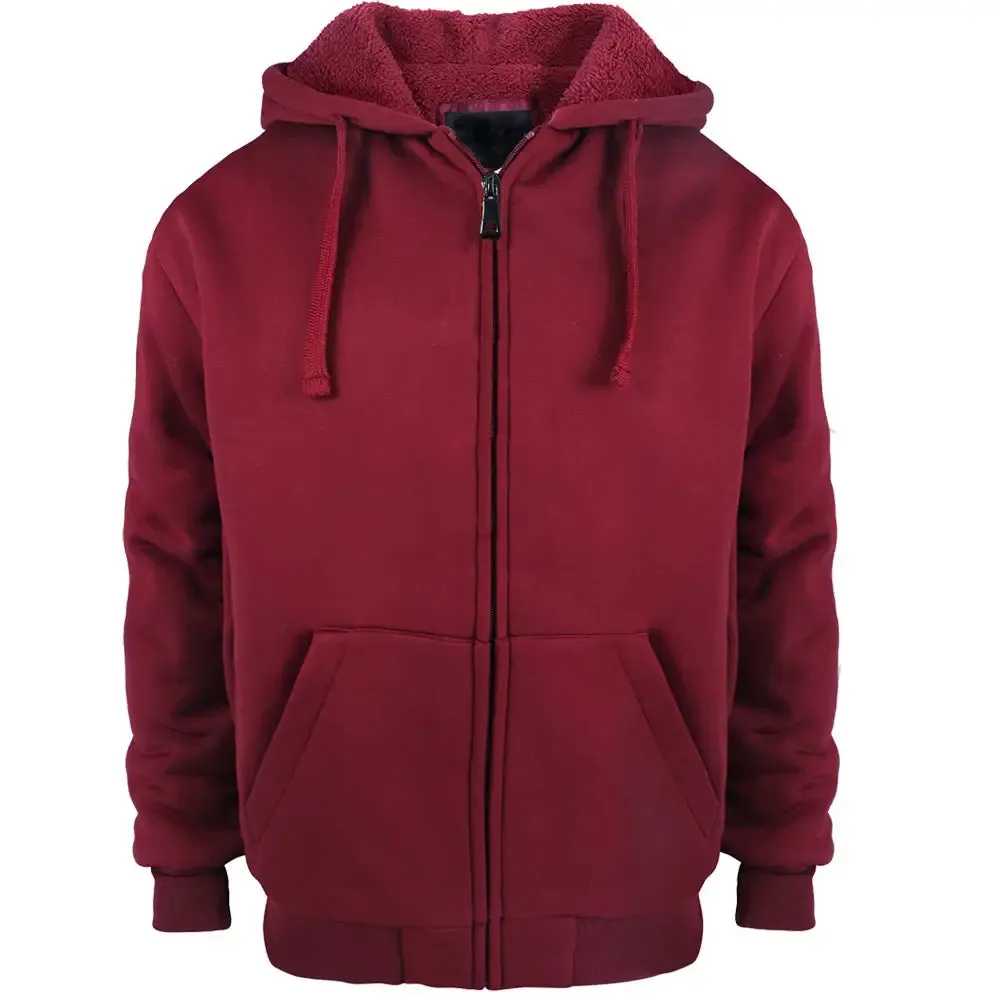 Men's Heavyweight Sherpa Lined Hoodie