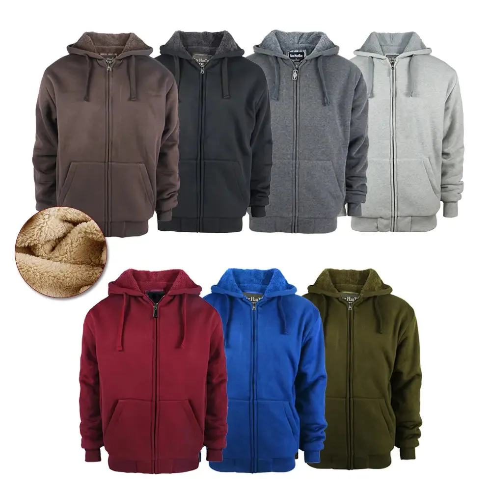 Men's Heavyweight Sherpa Lined Hoodie