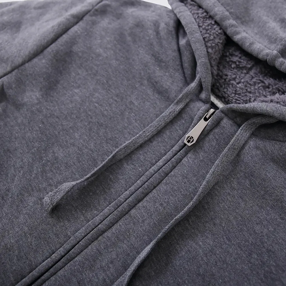 Men's Heavyweight Sherpa Lined Hoodie