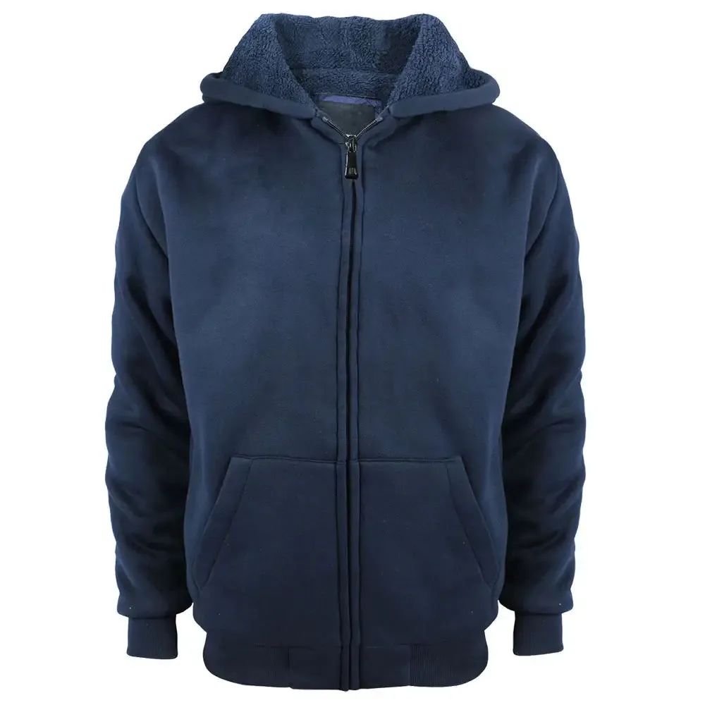 Men's Heavyweight Sherpa Lined Hoodie