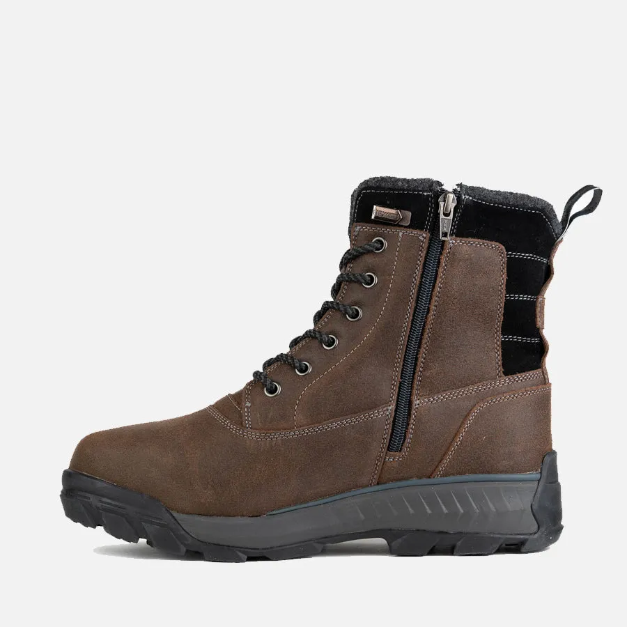 Men's Ice Victor 3 (Dark Brown Repel Leather)