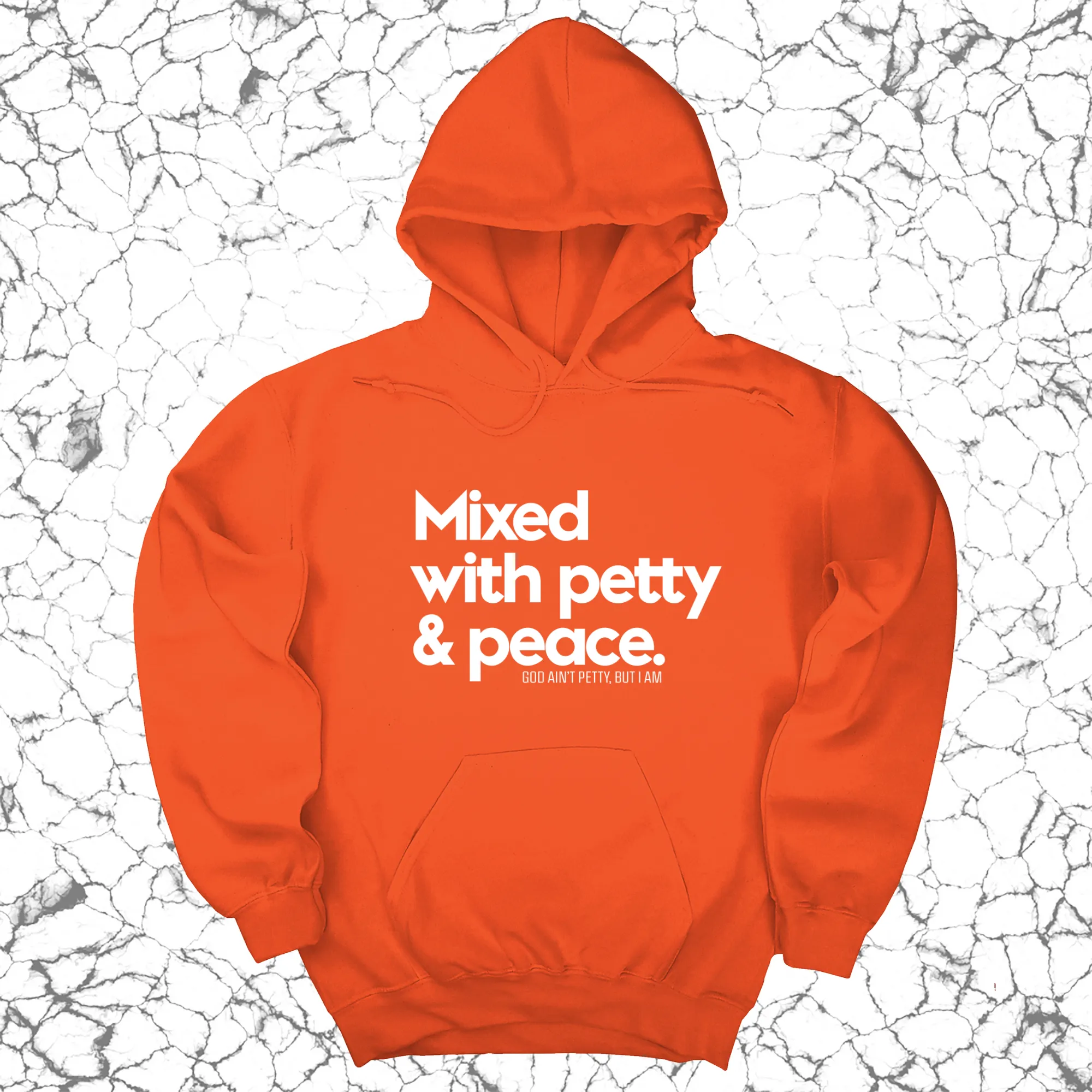 Mixed with petty & peace Unisex Hoodie