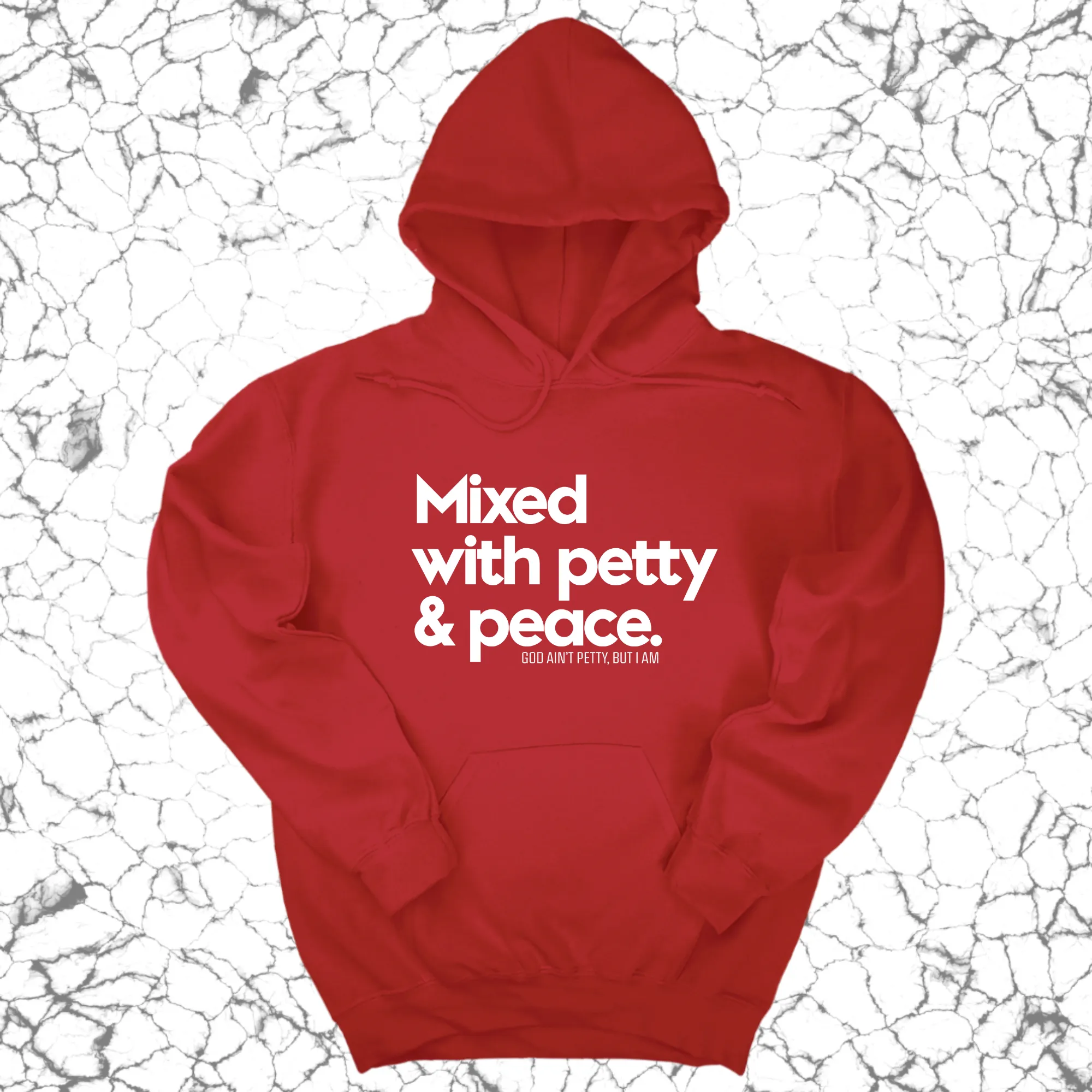 Mixed with petty & peace Unisex Hoodie