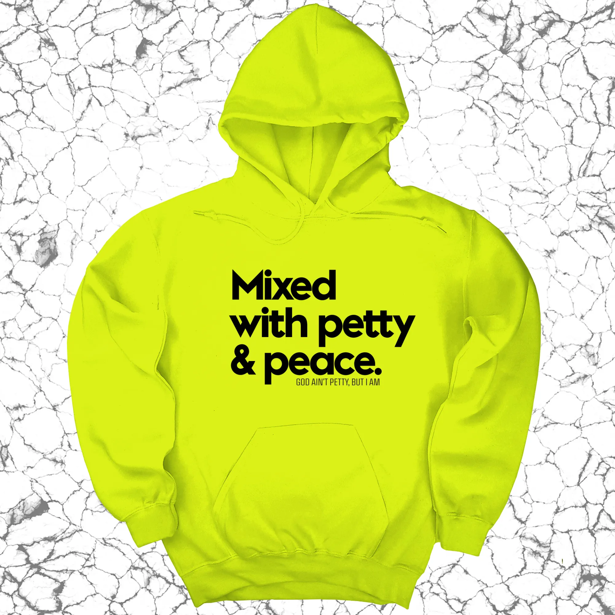 Mixed with petty & peace Unisex Hoodie