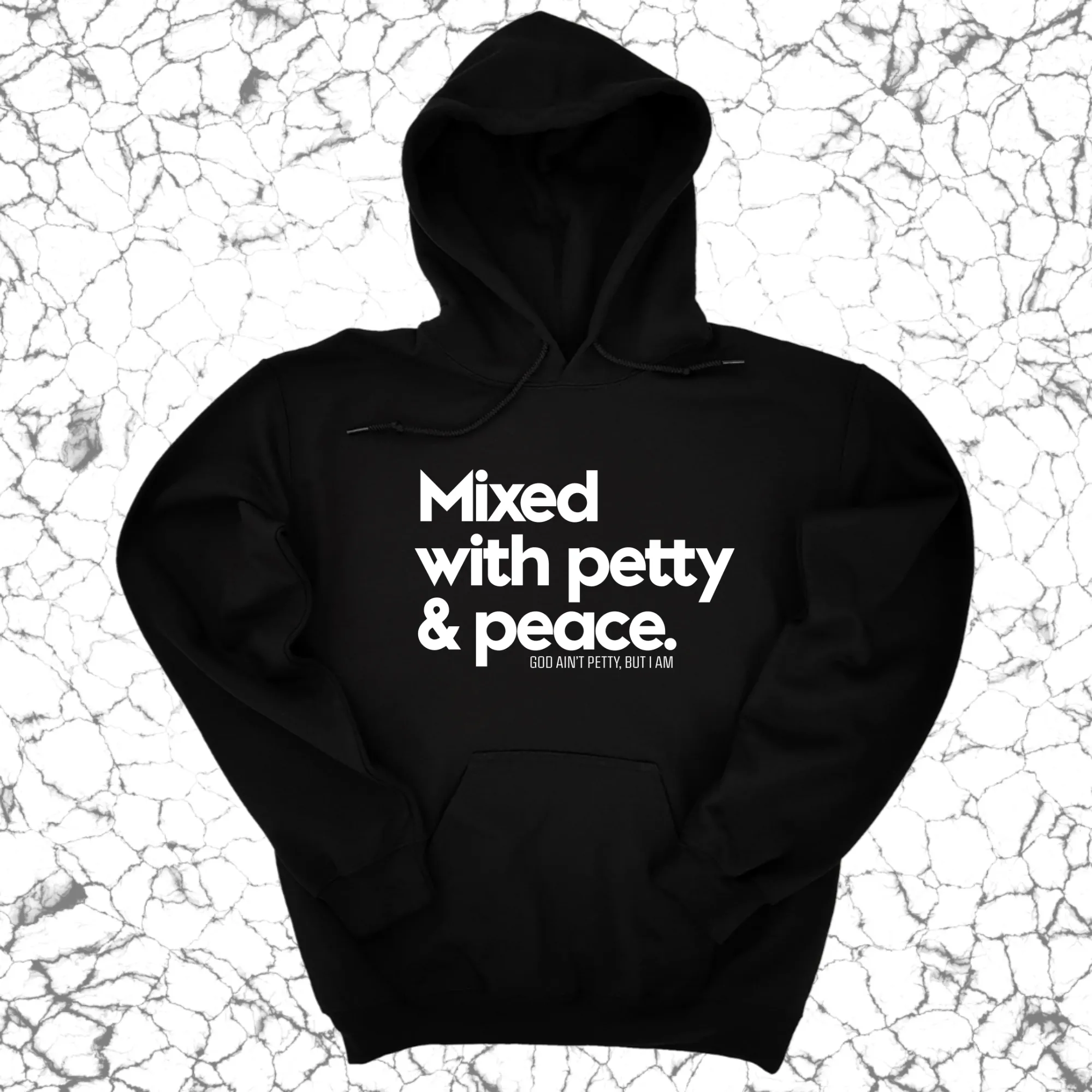 Mixed with petty & peace Unisex Hoodie