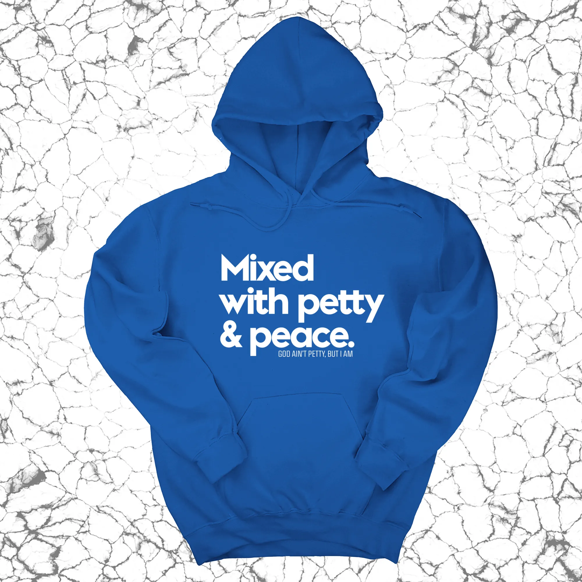 Mixed with petty & peace Unisex Hoodie