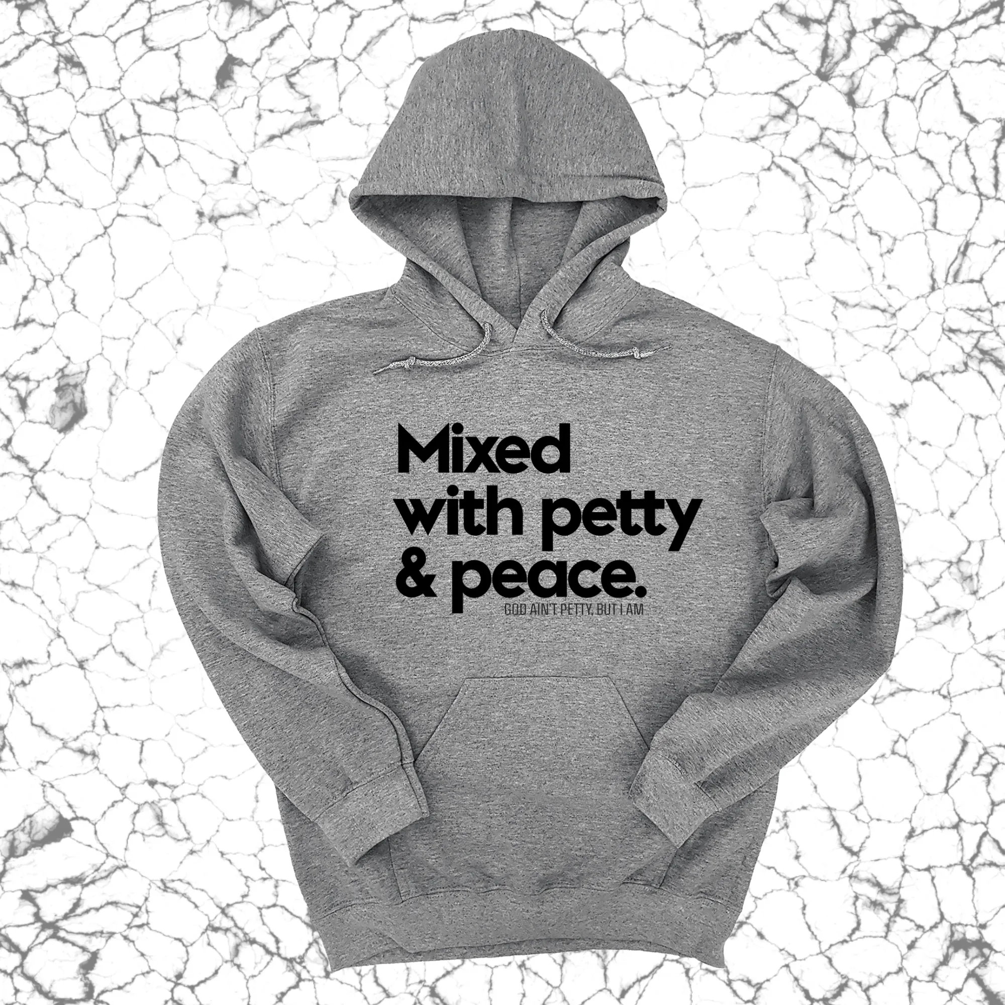 Mixed with petty & peace Unisex Hoodie