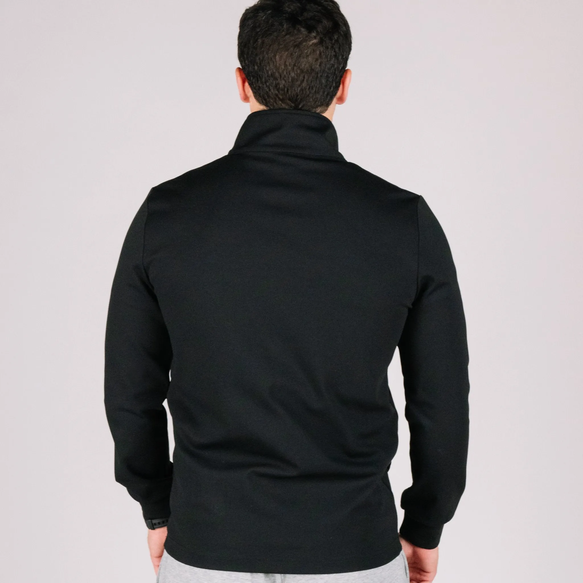 NEW! Durable Quarter Zip - Midnight Black