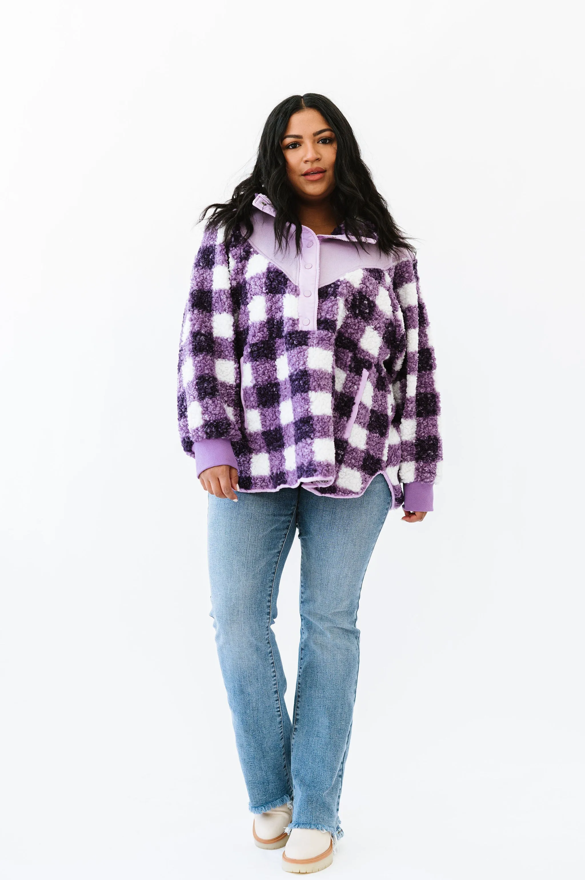 On The Move Faux Fur Pullover