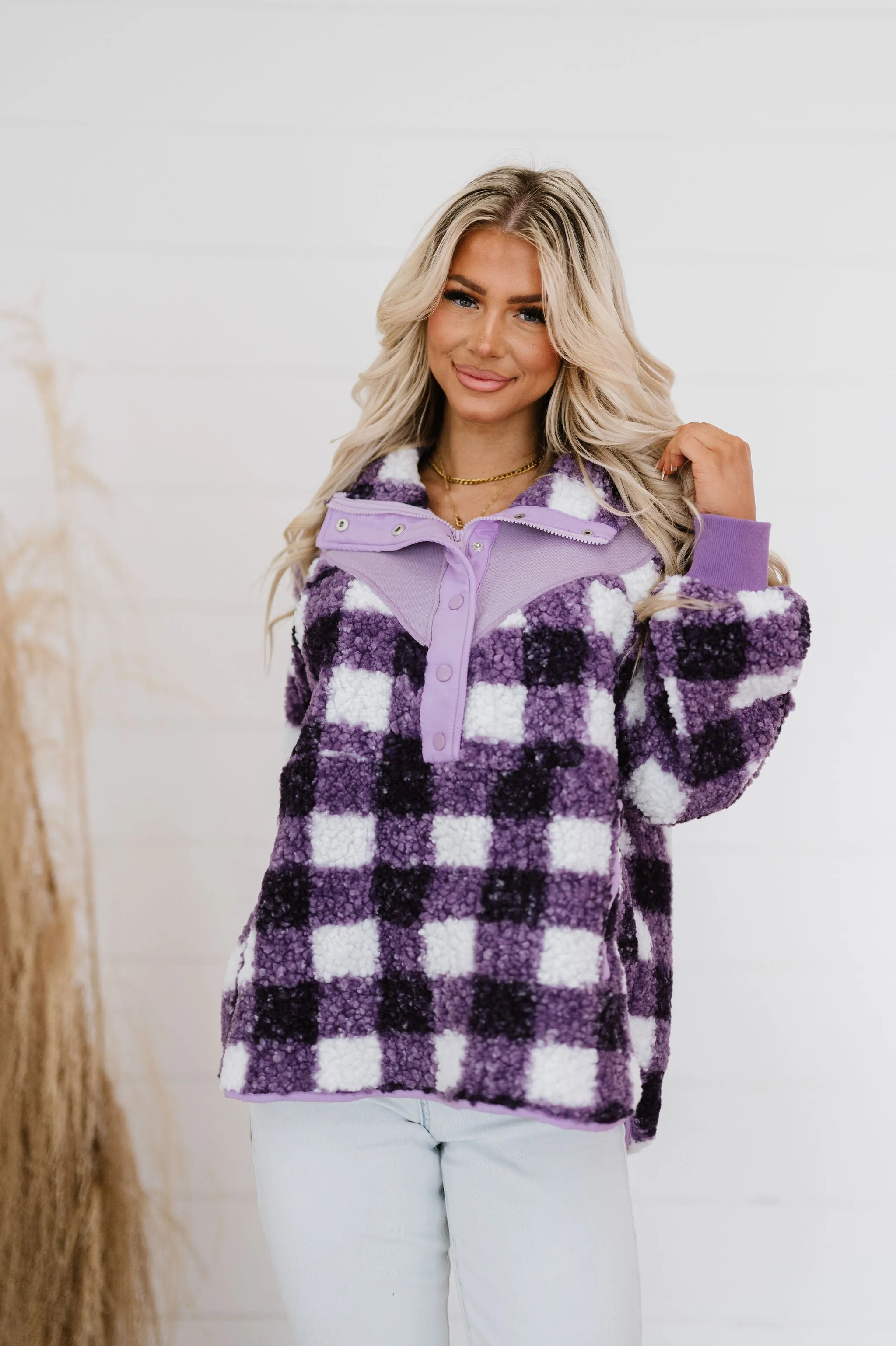 On The Move Faux Fur Pullover