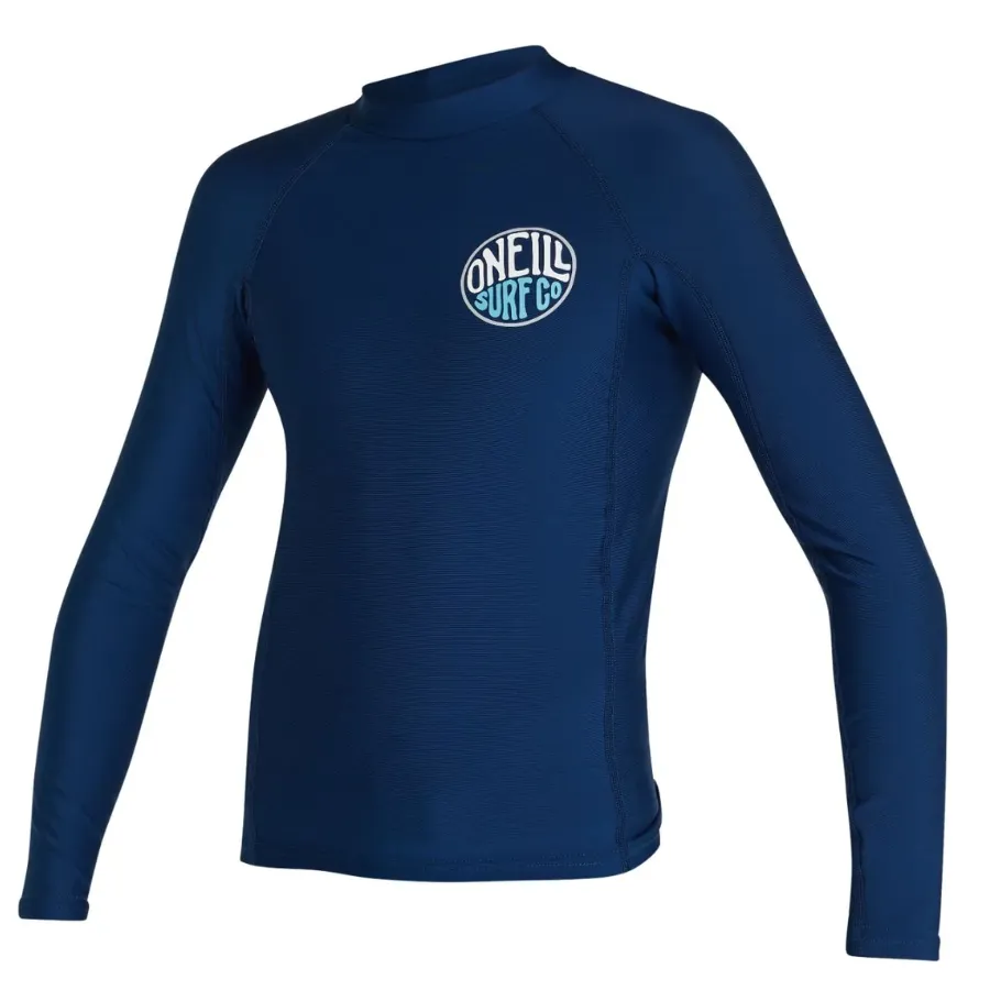 O'Neill Boys Reactor UV Long Sleeve Rash Vest RG3346OA3MAR - Marine