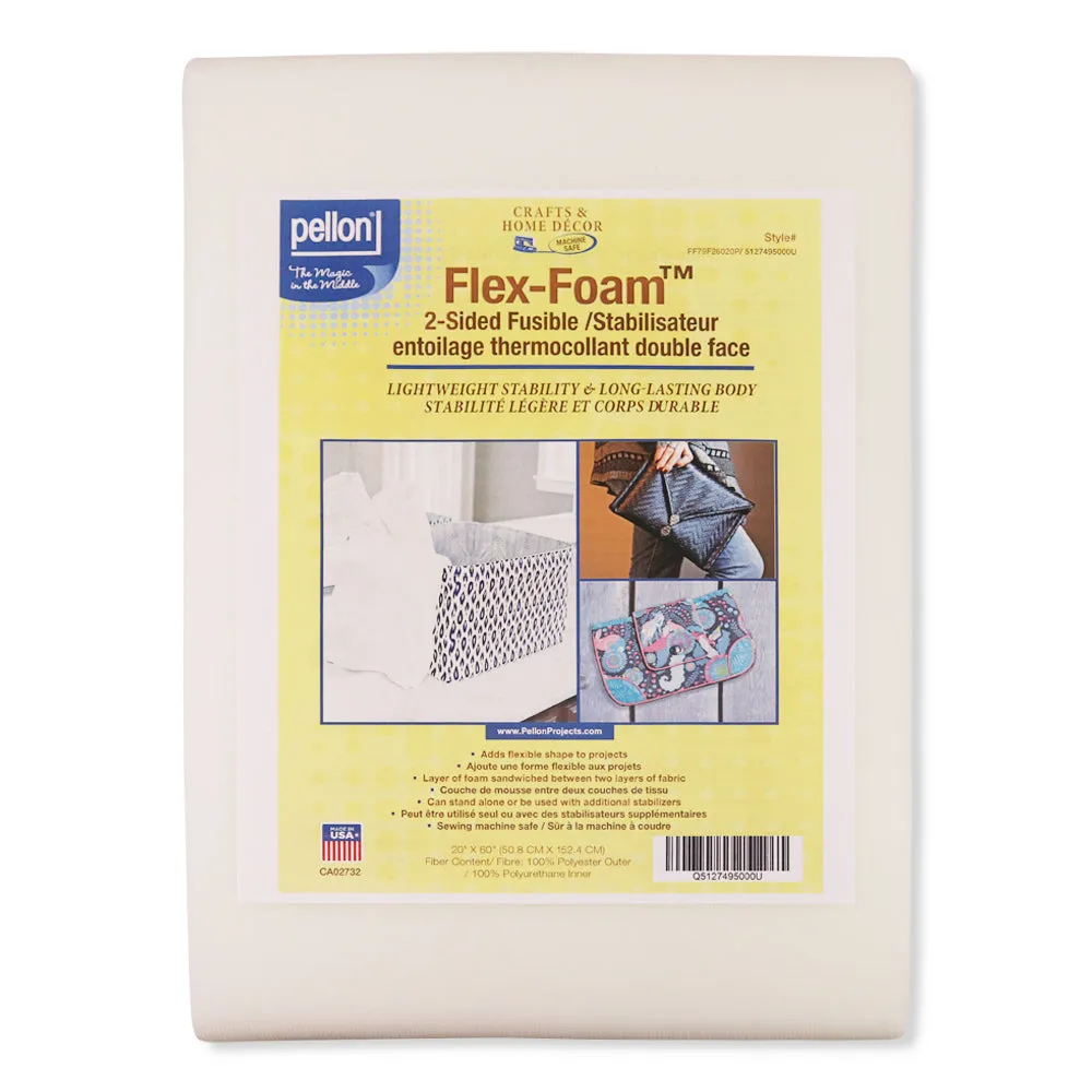 Pellon® - Flex-Foam - 2-Sided Fusible / Stabilizer