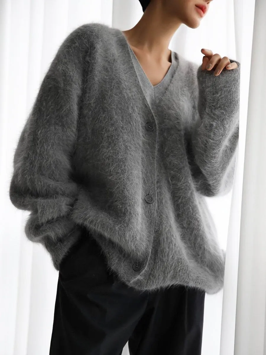 Soft Mohair Cardigan