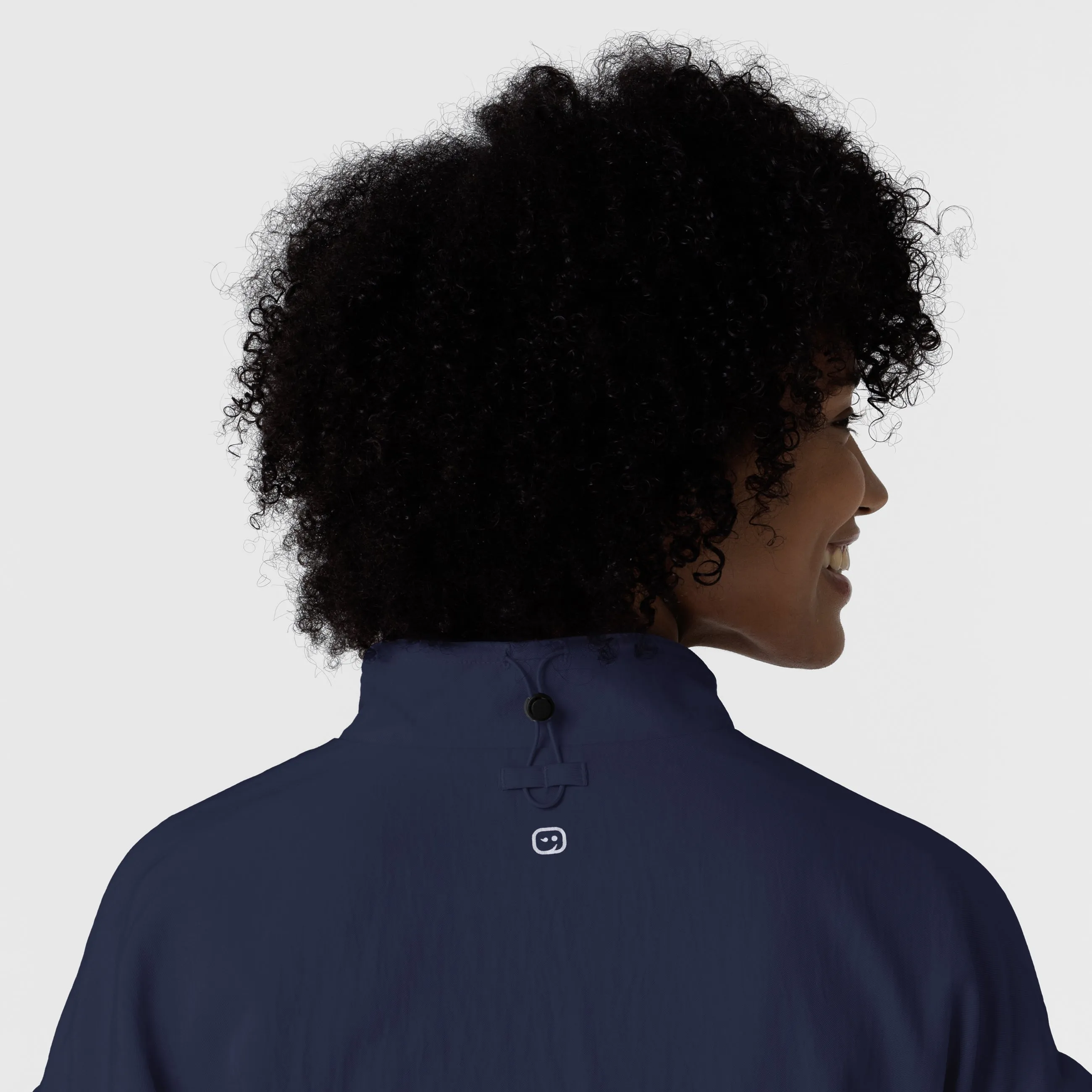 Women's BreezeBreaker Scrub Jacket - Navy