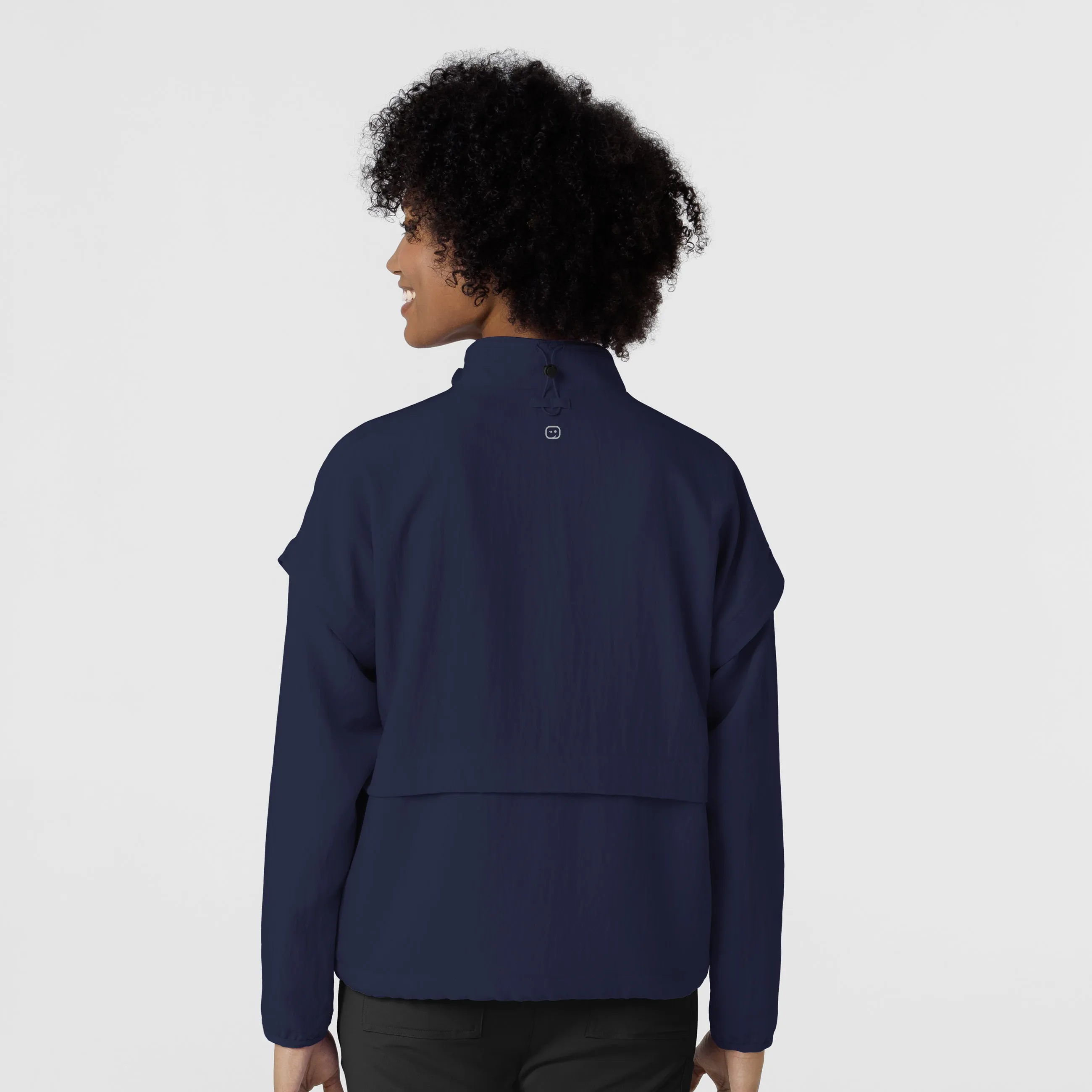 Women's BreezeBreaker Scrub Jacket - Navy