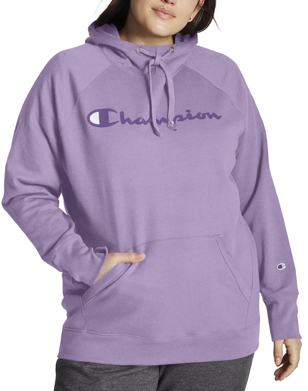 Women's Champion Powerblend Graphic Pullover