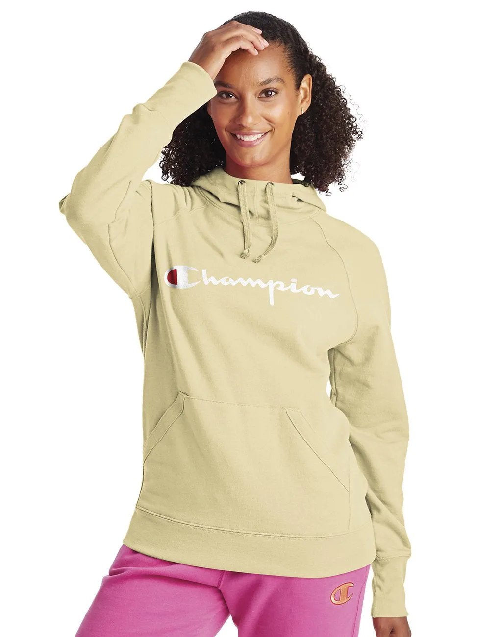 Women's Champion Powerblend Graphic Pullover